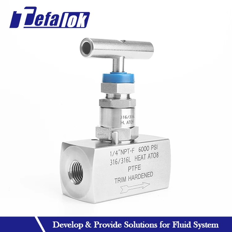 High quality gas female gas threaded needle valve