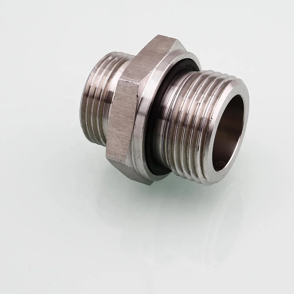 hot sale QHH3733.2 pipe fitting 316l stainless steel pipe male connector