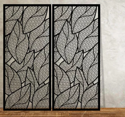 laser cut galvanized metal screens punched aluminum decking