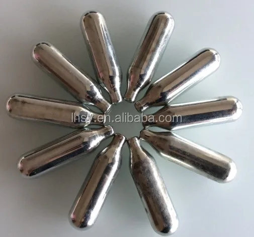 Professional produce disposible liferaft lifeboat co2 gas cartridge 100g110g150g180g190g