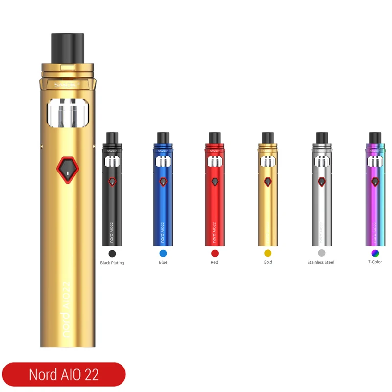 
2018 newest NORD AIO 22 kit 2000mAh 0.6 ohm 1.4ohm 3.5ml 