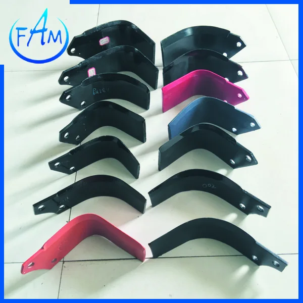 Wholesale Custom Durable Field Operations Reclamation Blade, rotary cultivator blade, rotavator blade