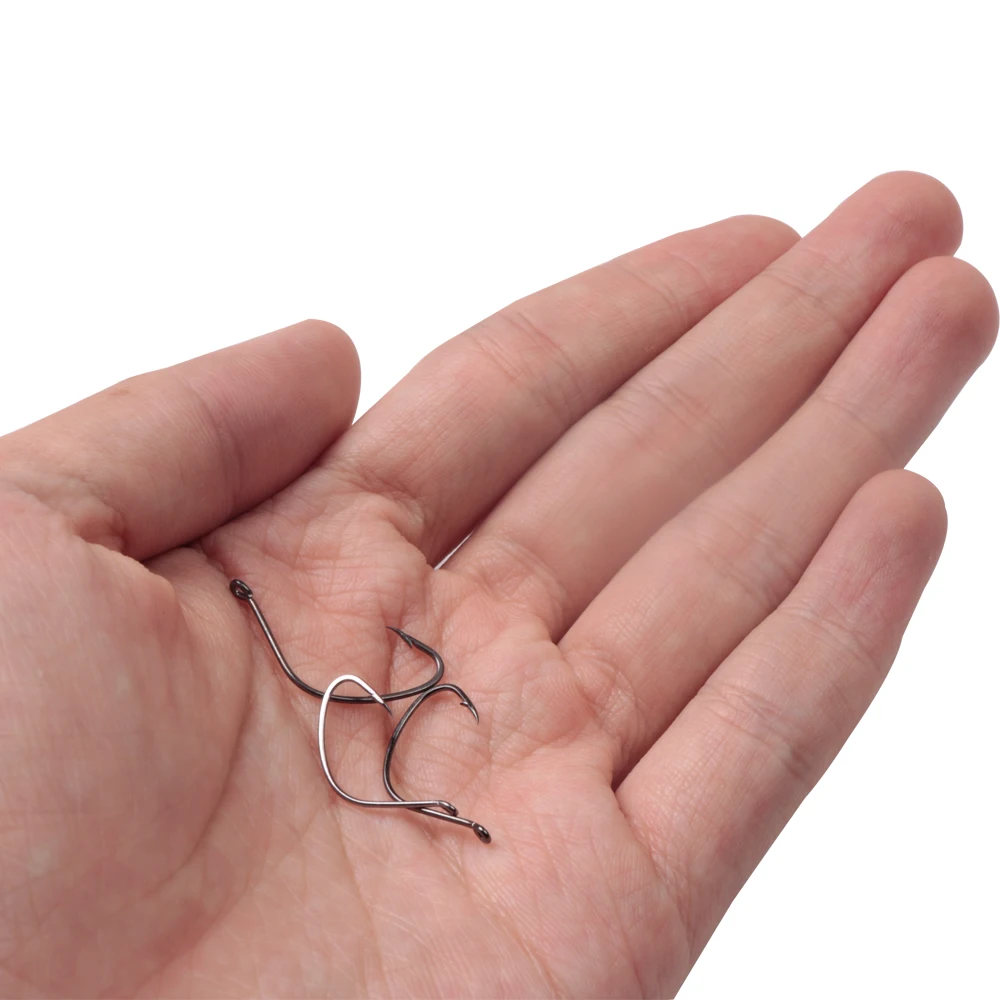 
2019 new style japan worm fishing hook 2# 1# 1/0# single hook 