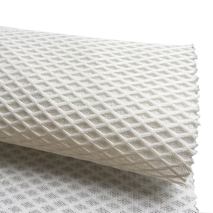 Пользовательские цвета дышащая сэндвич полиэстер воздушная сетка ткань для кроссовок