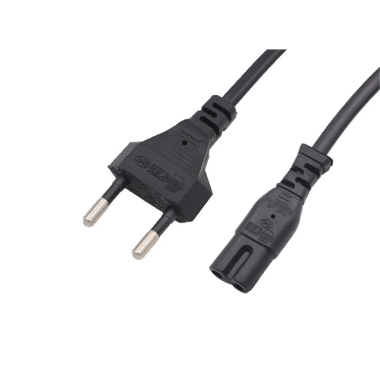 1.5m EU 2PIN AC power cord for radio