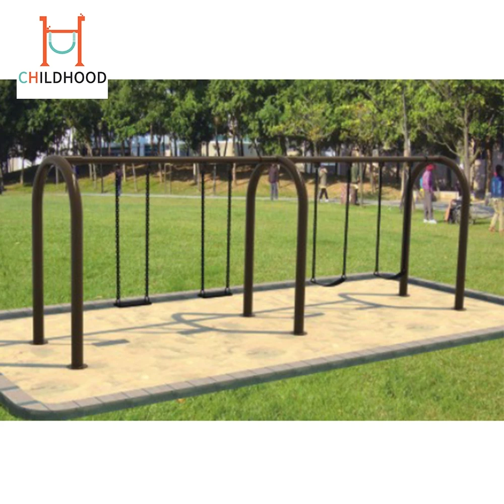 Outdoor garden adult amusement playground swing set
