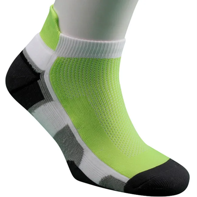 Wholesale New Design Sports Socks 100% Cotton Ankle Socks, Cushion Bottom Mens Soft Cotton Ankle Socks
