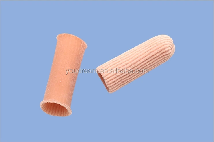 Gel Finger Toe Cap Sleeve,SiliconeToe Protector Tube for Bunion,Hammer Toe