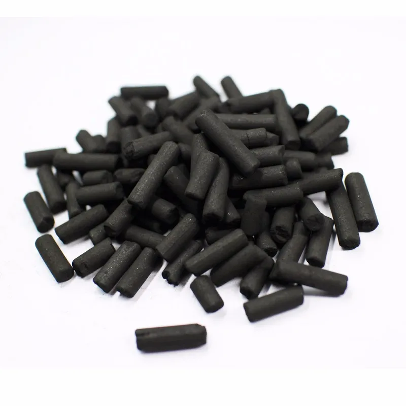hot selling anthracite coal Columnar activated carbon with Diameter 4mm and CTC 50 used for gas purification / gas treatment