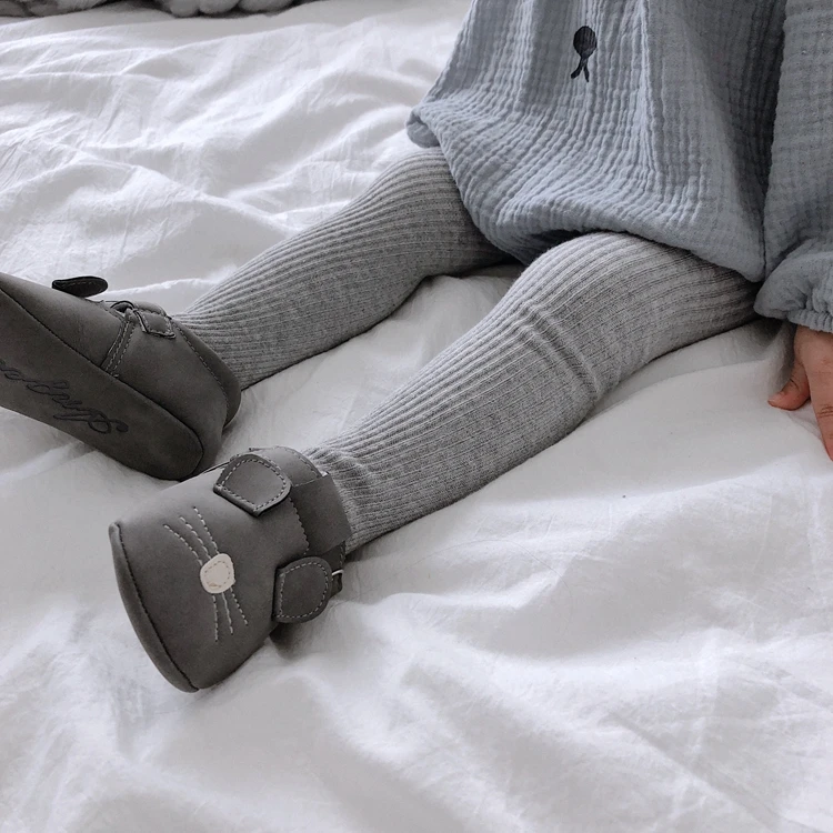 Прямая продажа с фабрики, Однотонные эластичные брюки, детские брюки, непрозрачные колготки.