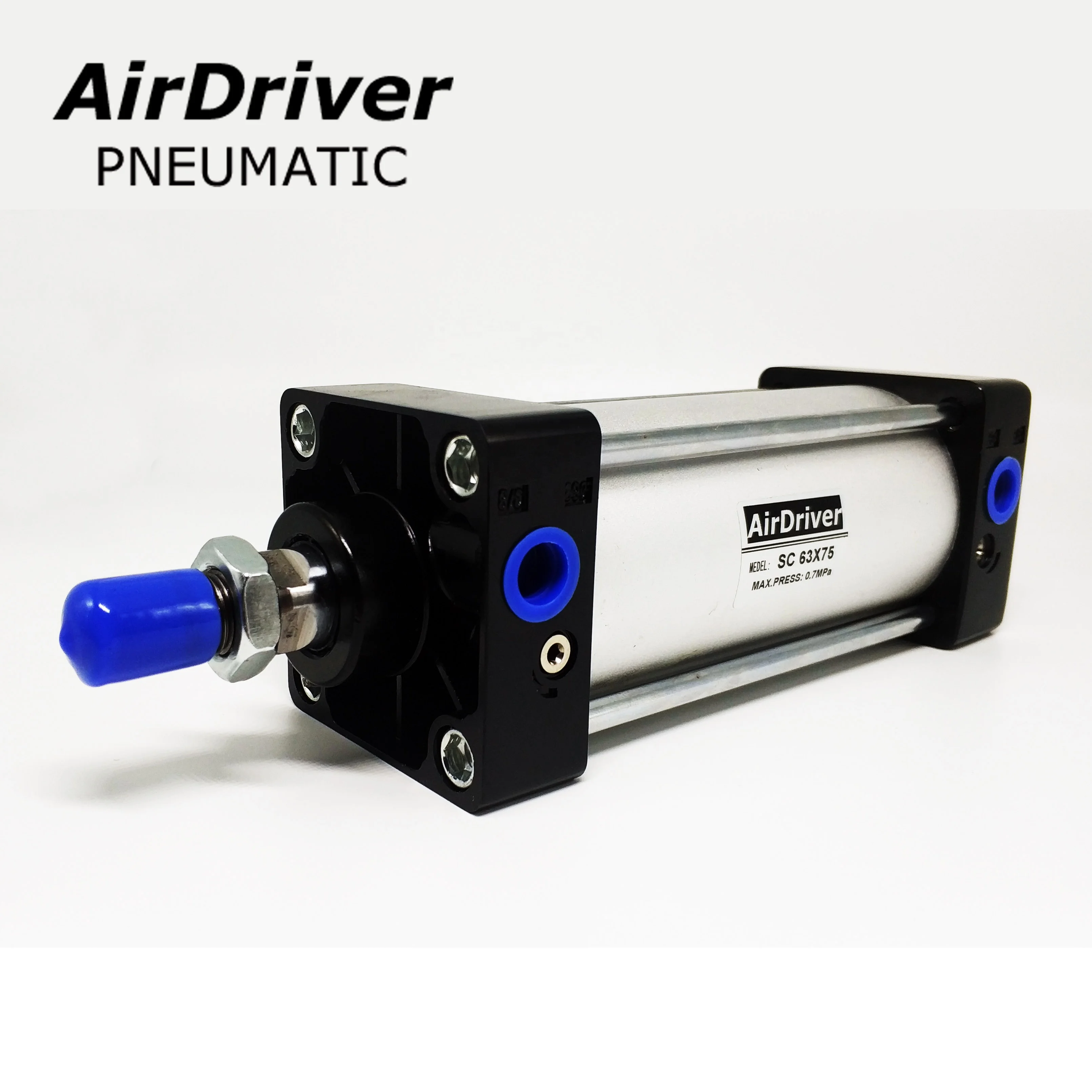 SC 80X50-S-YCC  with magnet double lock ring pneumatic cylinder