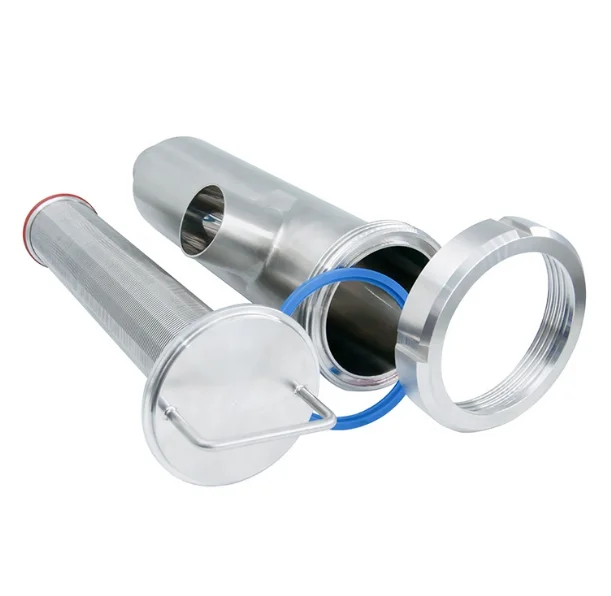 ss XB SS304 Sanitary Food Grade Angle Strainer Filter With Mesh Customized