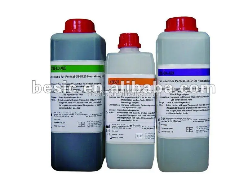 
Hematology Reagents for Mindray BC series-BC6800/6900/5800/5600/5500/5380/5200/5300/5100/5180/5390(CRP)/5310/2300/2800/3000/3200 