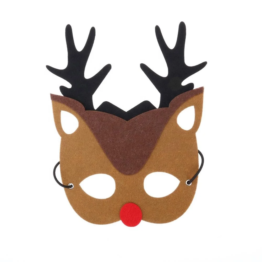 Hot Sale Customized Easter Felt Mask for Kids Lightweight and Popular for Halloween Parties