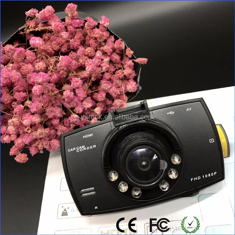 Car Dash Cameras 1080 P with Two Lenses G30 CAR VIDEO RECORDER with G-Sensor and Night Vision Function