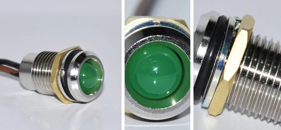 Toowei 12mm Z800 Series 2-220VDC/VAC IP67 led pilot lamp indicator light