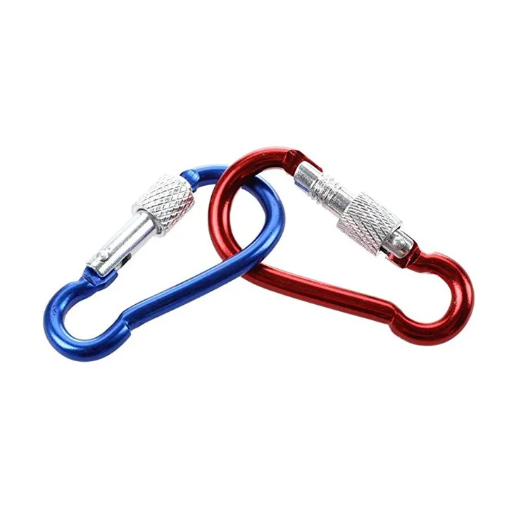 Customized High Quality Mountain Climbing Lightweight Rock Aluminum Carabiners