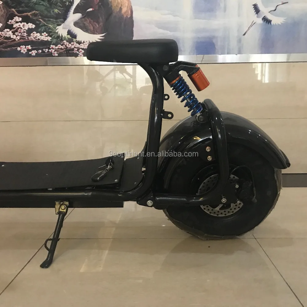 12Inch 36v 240w e scooter electric for sale with one seat and two wheels