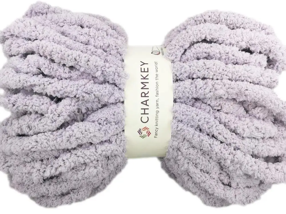 
Charmkey super thick chunky giant yarn 100% polyester hank yarn for a chunky baby blanket or scarf price 