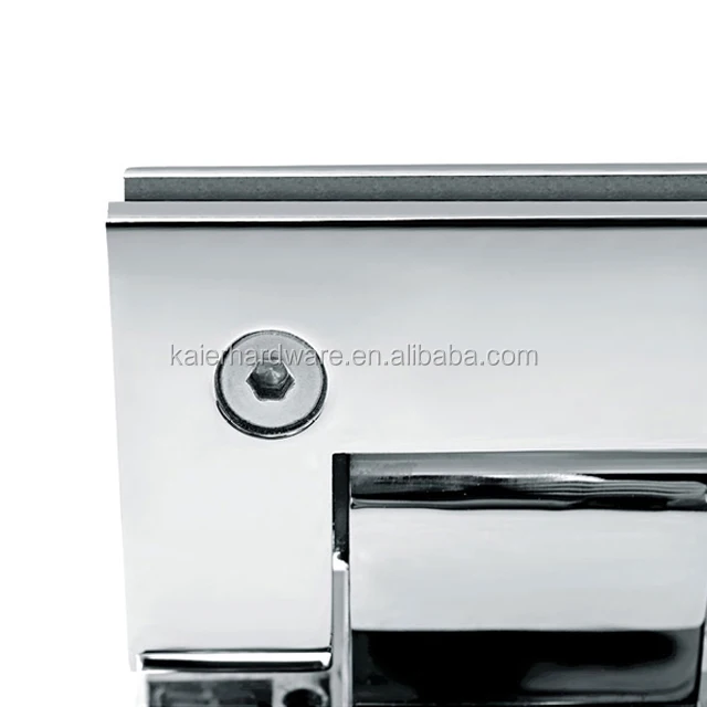 Square 90 degree wall mounted shower glass door hinge