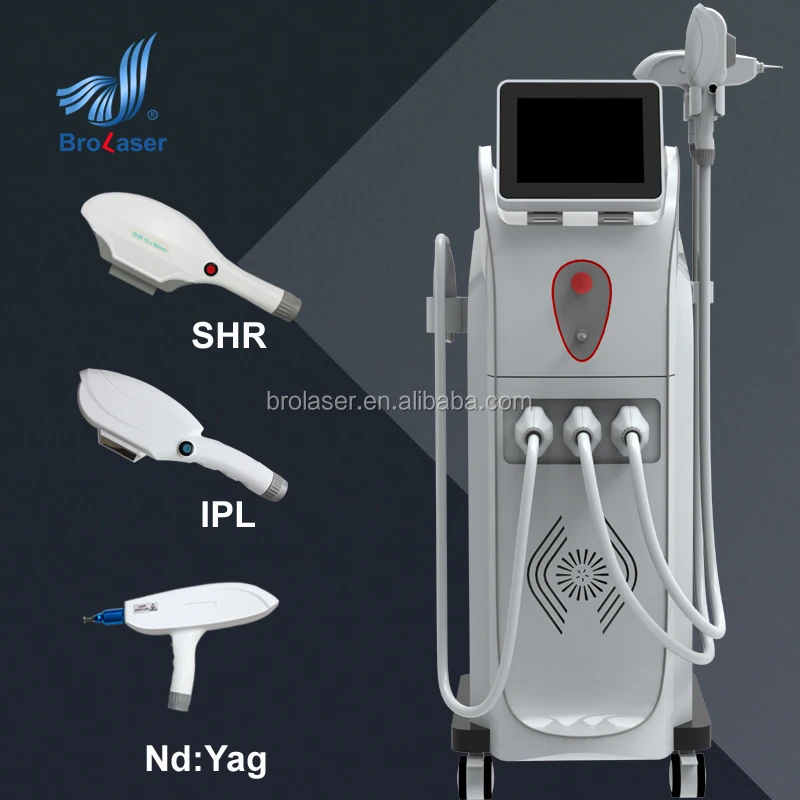 
14 In 1 SHR IPL YAG Laser Carbon Facial IPL Laser Multi Function Salon Beauty Device 