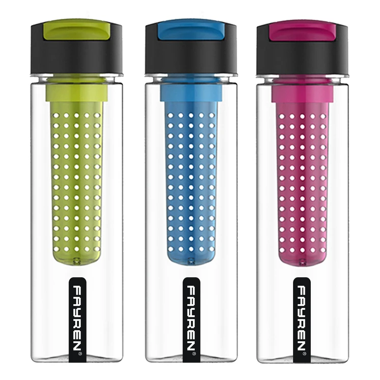  Оптовая продажа пластиковая бутылка для питьевой воды FAYREN с веревкой