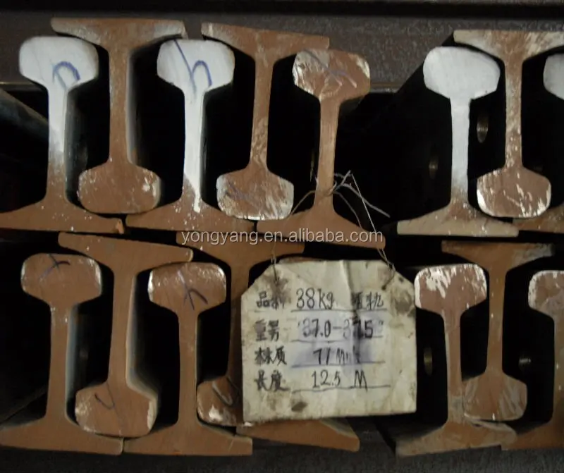 
Chinese Standard 38kg/m heavy Steel Rail 