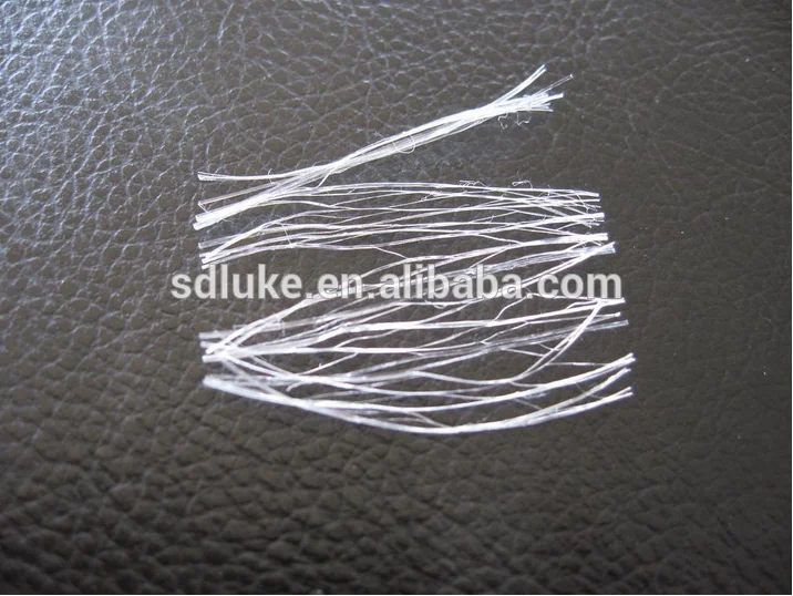 Fibrillated Polypropylene Mesh Asphalt Concrete Fiber