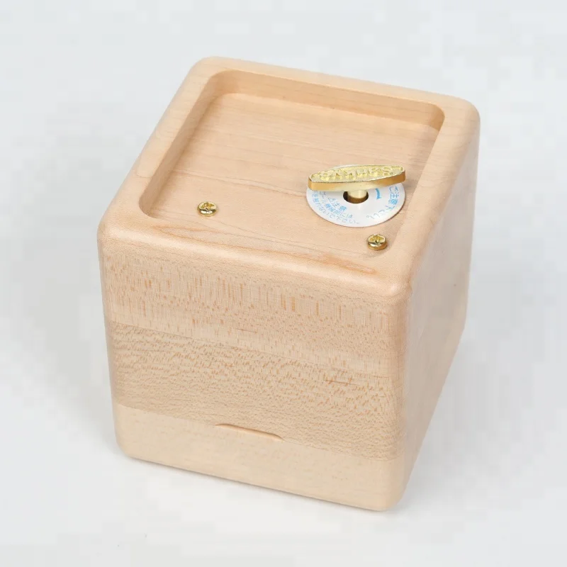 Romantic Dance Ballerina Wood Music Box with Mirror