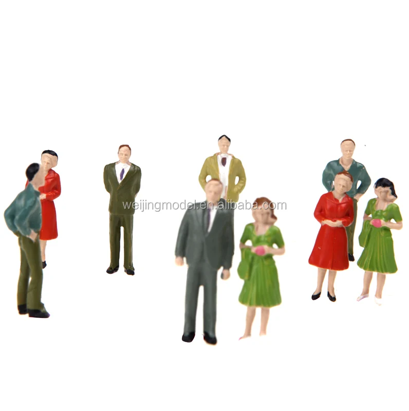 
Architectural scale Model railway Train People Figures in scale 1:75 ho scale model 