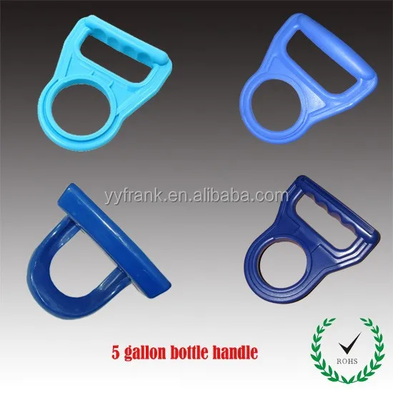 
Plastic handle for moving 3-5 gallon bottles 