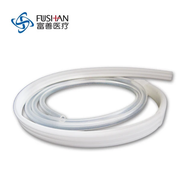 Factory Medical Grade 100% Silicone disposable  flat Drain tube for drainage use