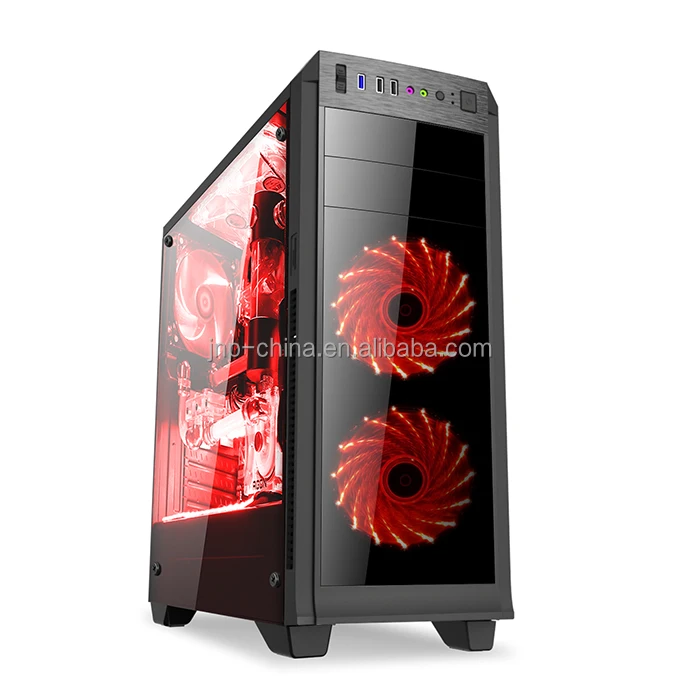 Новых Latop ATX акрил компьютерных игр случае