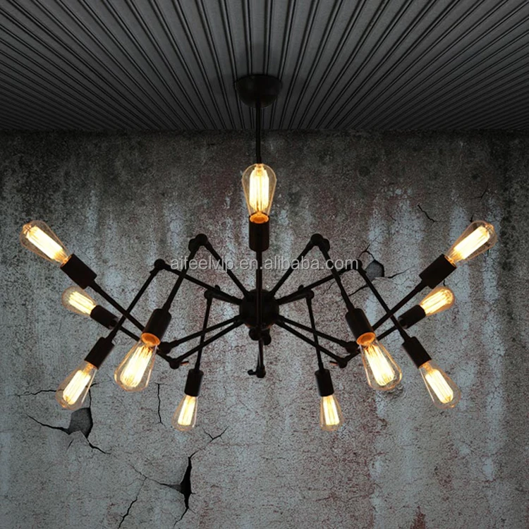 
Creativity modern art deco adjustable contemporary sputnik chandelier lighting ceiling lamp 