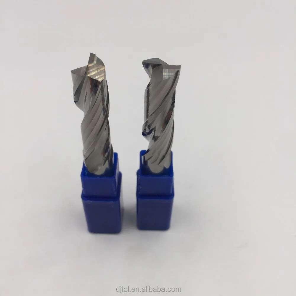 DJTOL double large flutes spiral bits for MDF