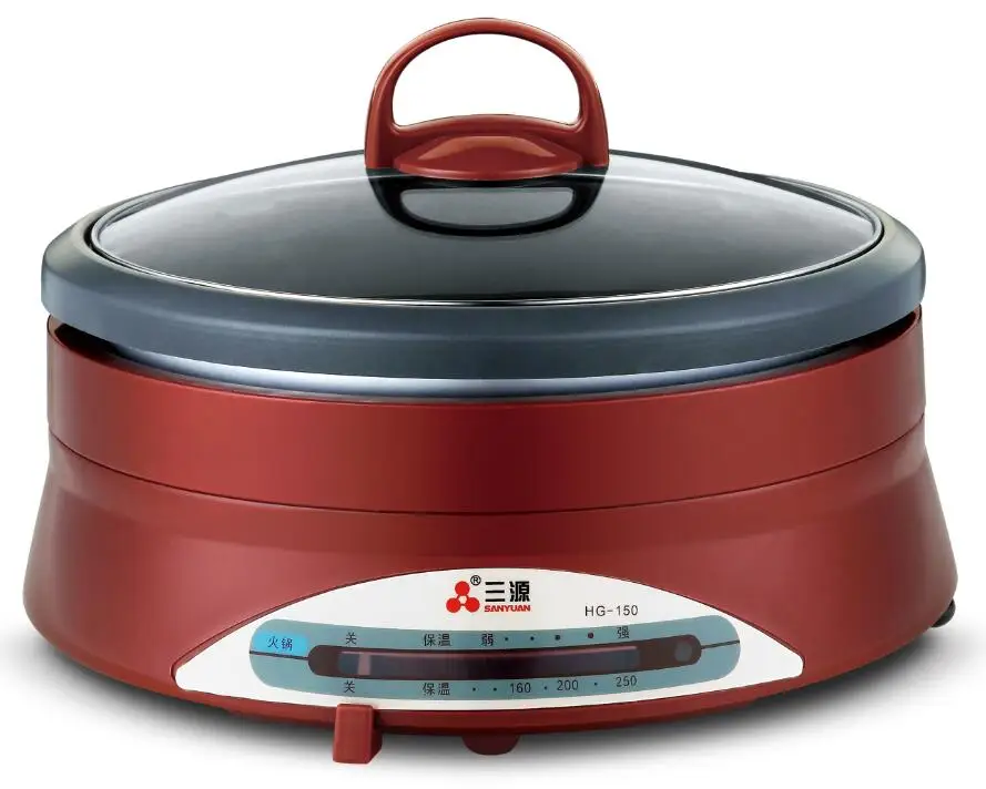 Hot pot 5L capacity, hot pot table