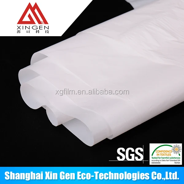 Transparent Breathable Waterproof TPU Film, Waterproof Adhesive Film For Rainwear