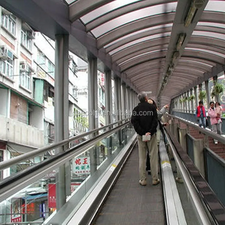 Indoor outdoor commercial residential escalator moving sidewalk