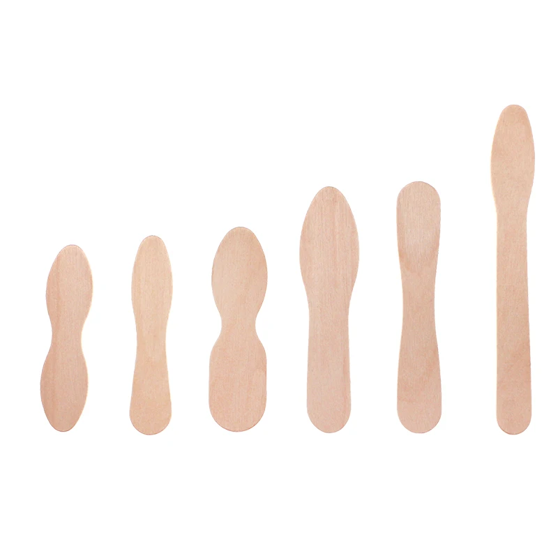 Лопата одноразовая для мороженого, ложка для мороженого, натуральное дерево, доступен логотип под заказ, березка