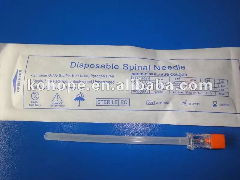 
spinal and epidural needles 
