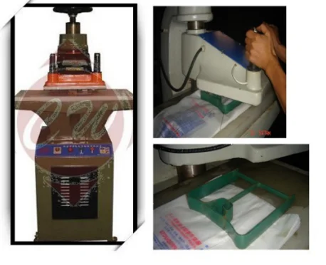 
Hydraulic plastic punching machine 