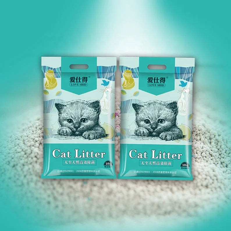 
Strong Aggregation No Dust Cat Litter Absorption Clumping Bentonite Cat Litter Bentonite Cat Litter 