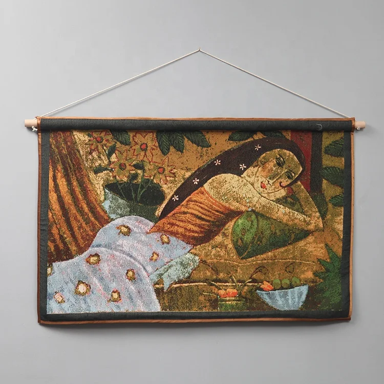 Custom Living Room Wall Hangings For Home Decor Wall Carpet Tapestry Wall Hangings With Own Design