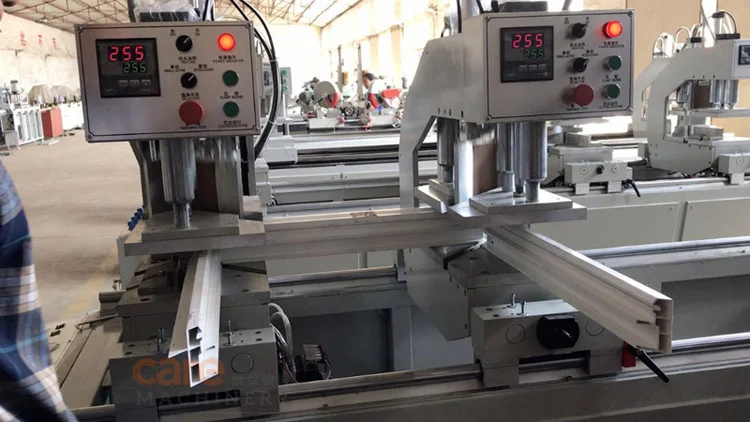 Double Head PVC Window Welding Making Upvc Window Making Machine with High Quality