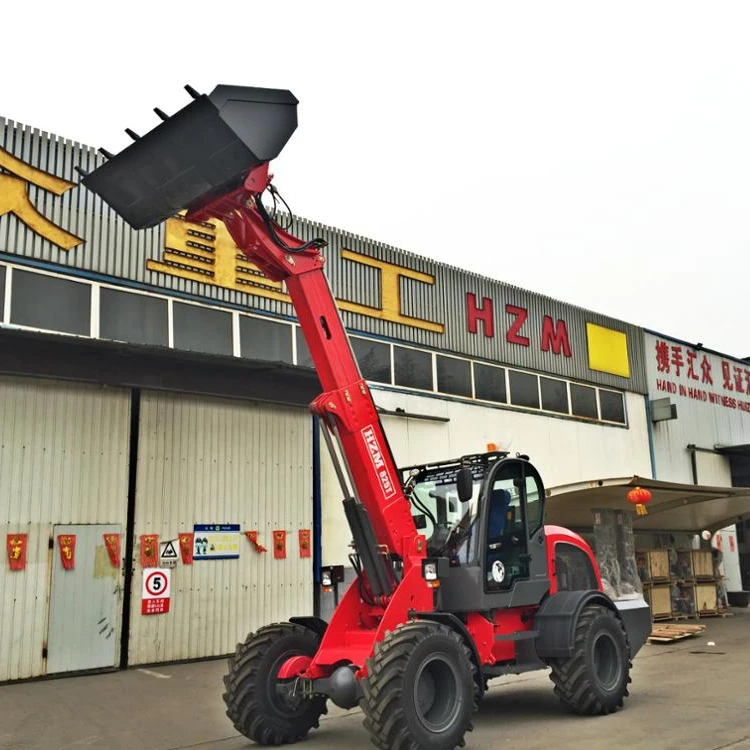 Hot sale HZM825T 2ton telescopic  heavy duty wheel loader  with CE