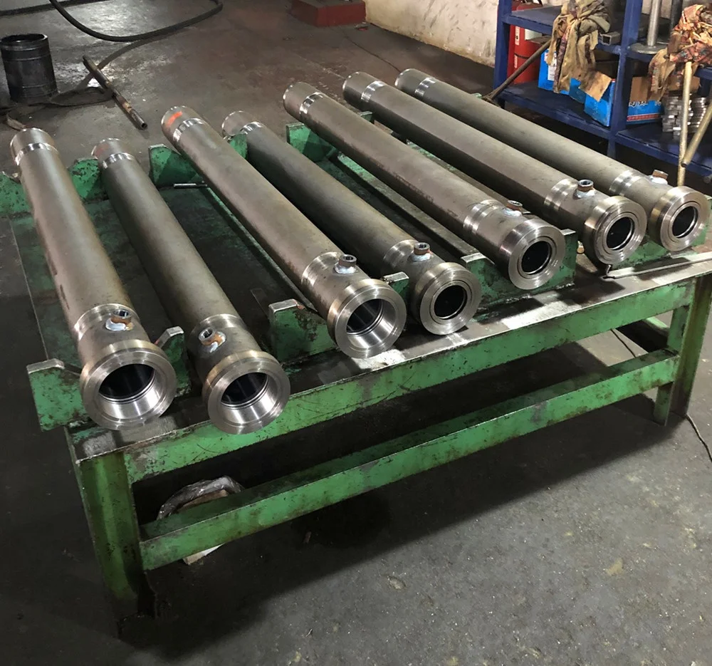 Двухступенчатый гидравлический цилиндр одностороннего действия/подъемник/ОЗУ для подземного гаража