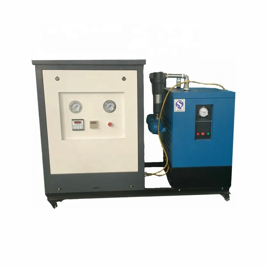 Small food nitrogen generator for packaging machine