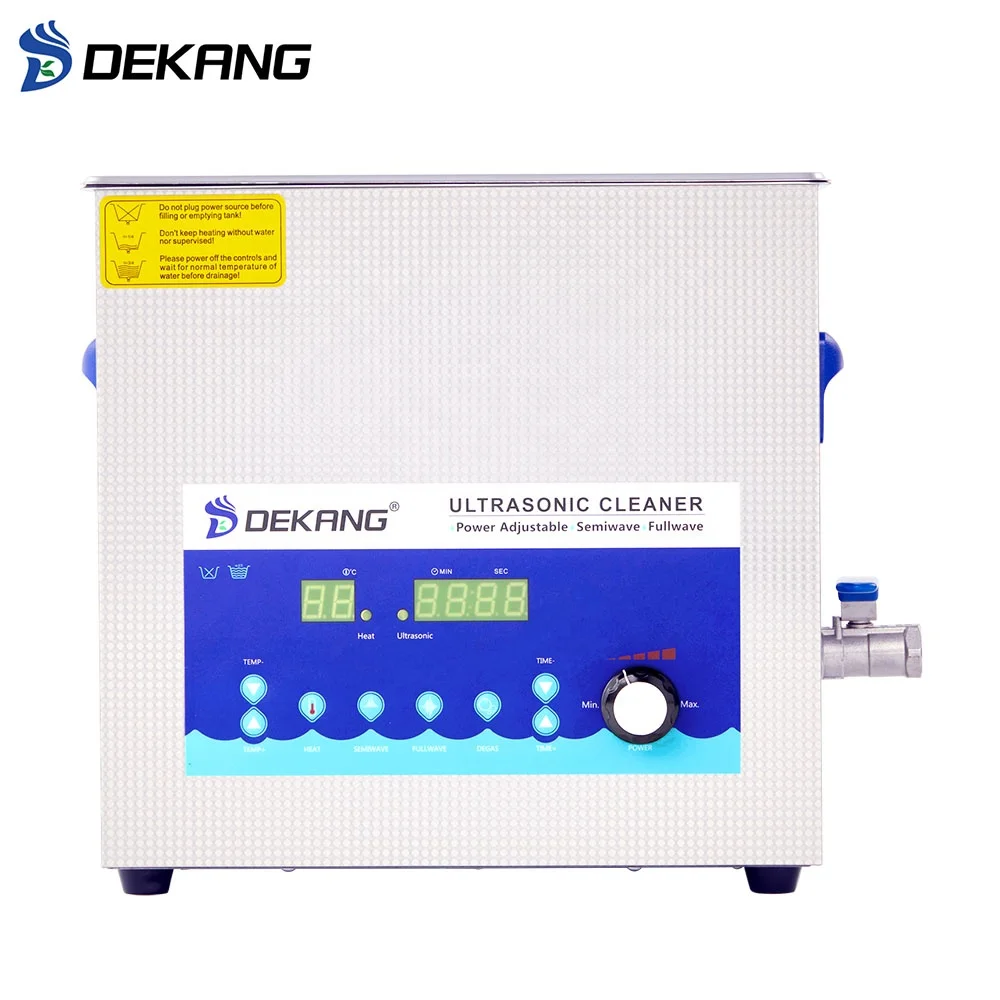 Best Dental  6.5L Ultrasonic Cleaner Disinfection of False Teeth Quick Cleaning