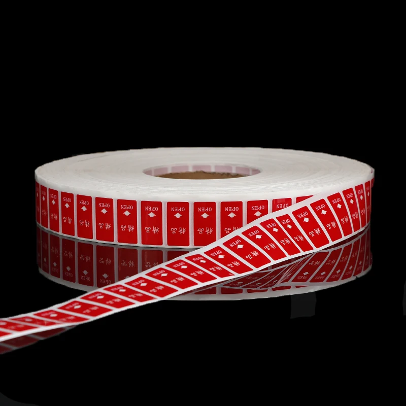 self-adhesive label roll for tissue pack or facial tissue pack