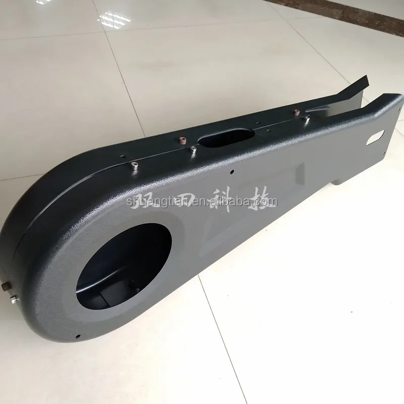 Custom plastic gym bike shell  exercise cycle cover exercise bicycle hard plastic shell